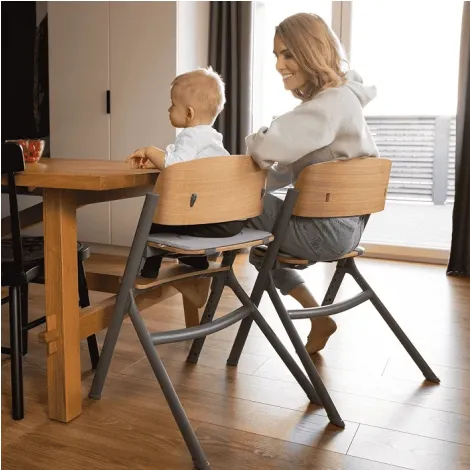 Kinderkraft Livy - krzesełko do karmienia 3w1, zestaw z akcesoriami | Wood - 8